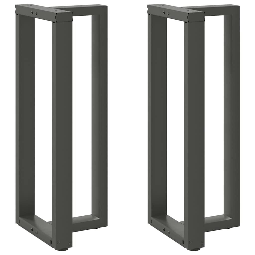 vidaXL Bartafelpoten 2 st T-vormig Staal Antraciet - 35% Korting