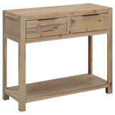 Wandtafel Massief Acaciahout 82x33x73 cm - 34% Korting