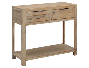 Wandtafel Massief Acaciahout 82x33x73 cm - 34% Korting