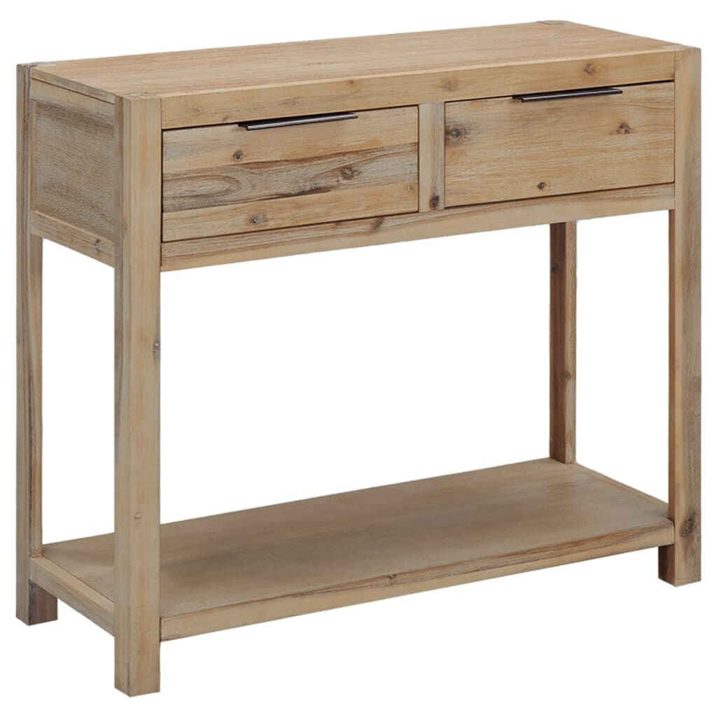 Wandtafel Massief Acaciahout 82x33x73 cm - 34% Korting