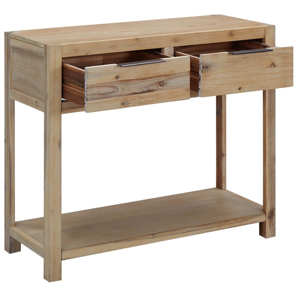 Wandtafel Massief Acaciahout 82x33x73 cm - 34% Korting