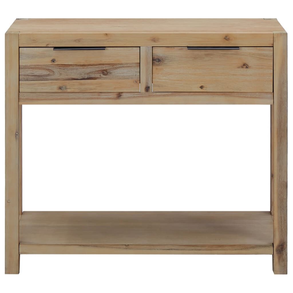 Wandtafel Massief Acaciahout 82x33x73 cm - 34% Korting