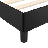VidaXL Bedframe Zwart met Hoofdeinde 140x200 cm - 54% Korting