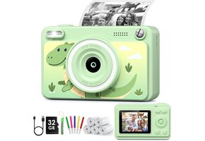 Kinder Instant Camera met 1080p Video & 32GB - 35% Korting