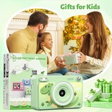 Kinder Direct Print Camera Groen - 1080p, 32GB, 5 Rollen Papier