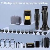Professionele Mannen Verzorgingsset met Tondeuse & Baardtrimmer | 34% Korting