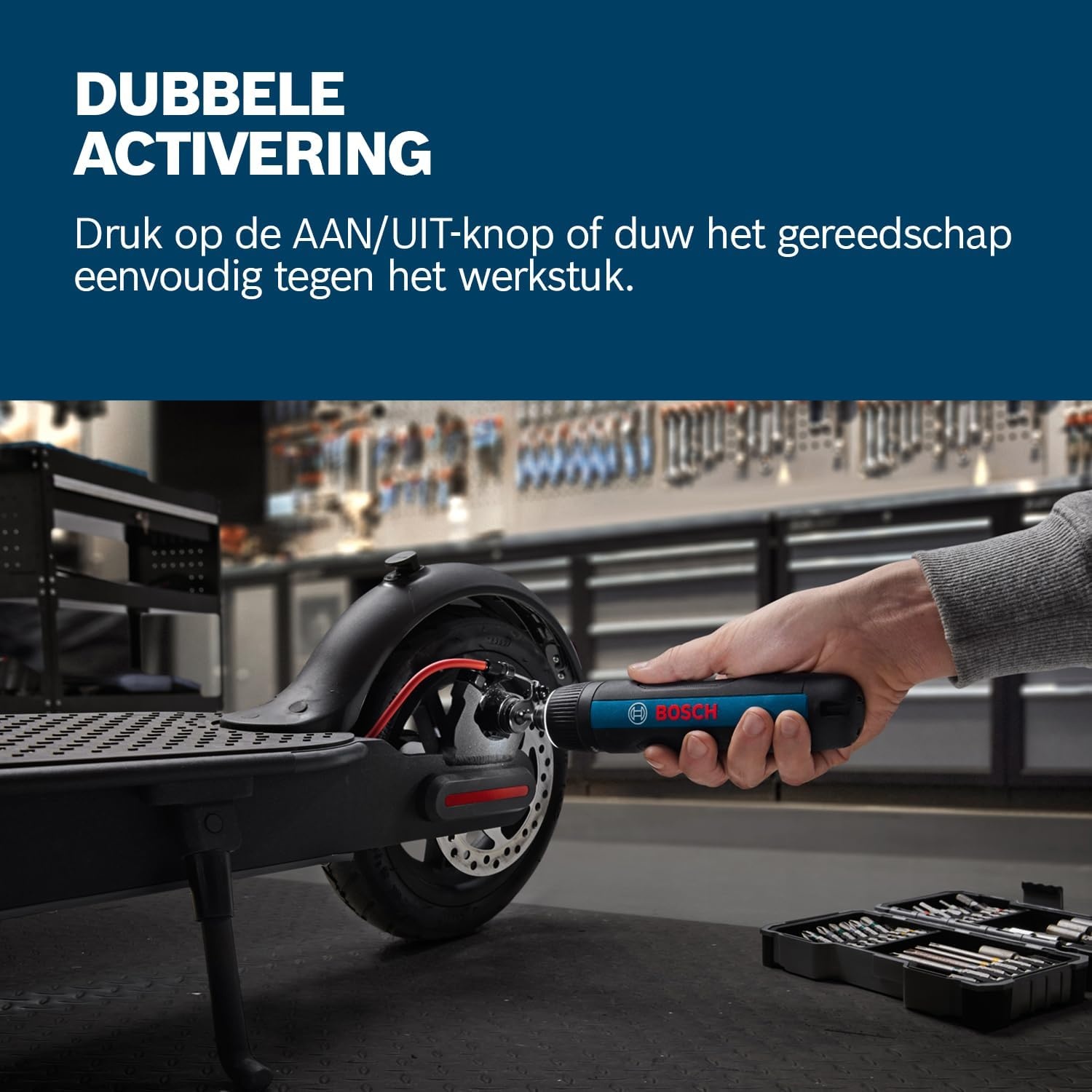 Bosch GO 3 Accuschroevendraaier met 34% Korting | Inclusief Bitset & Koffer