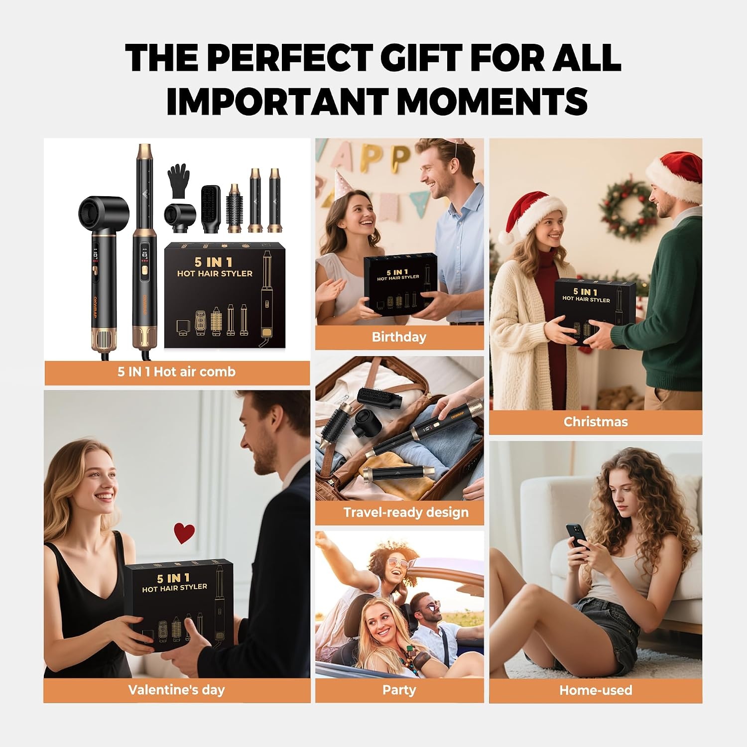 Haarstylingtool Zwart - 34% Korting