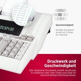 Olympia CPD 3212S Rekenmachine - 12 Cijfers | Fluorescerend Display | 34% Korting