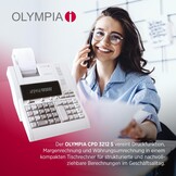 Olympia CPD 3212S Rekenmachine - 12 Cijfers | Fluorescerend Display | 34% Korting