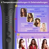 Automatische Krultang met 4 Temp., Anti-Klit, 33% Korting
