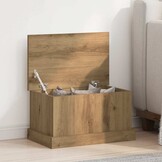 Opbergbox Hout 30x50x28 cm Artisanaal Eiken - 58% Korting