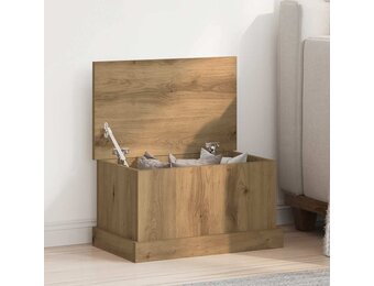 Opbergbox Hout 30x50x28 cm Artisanaal Eiken - 58% Korting