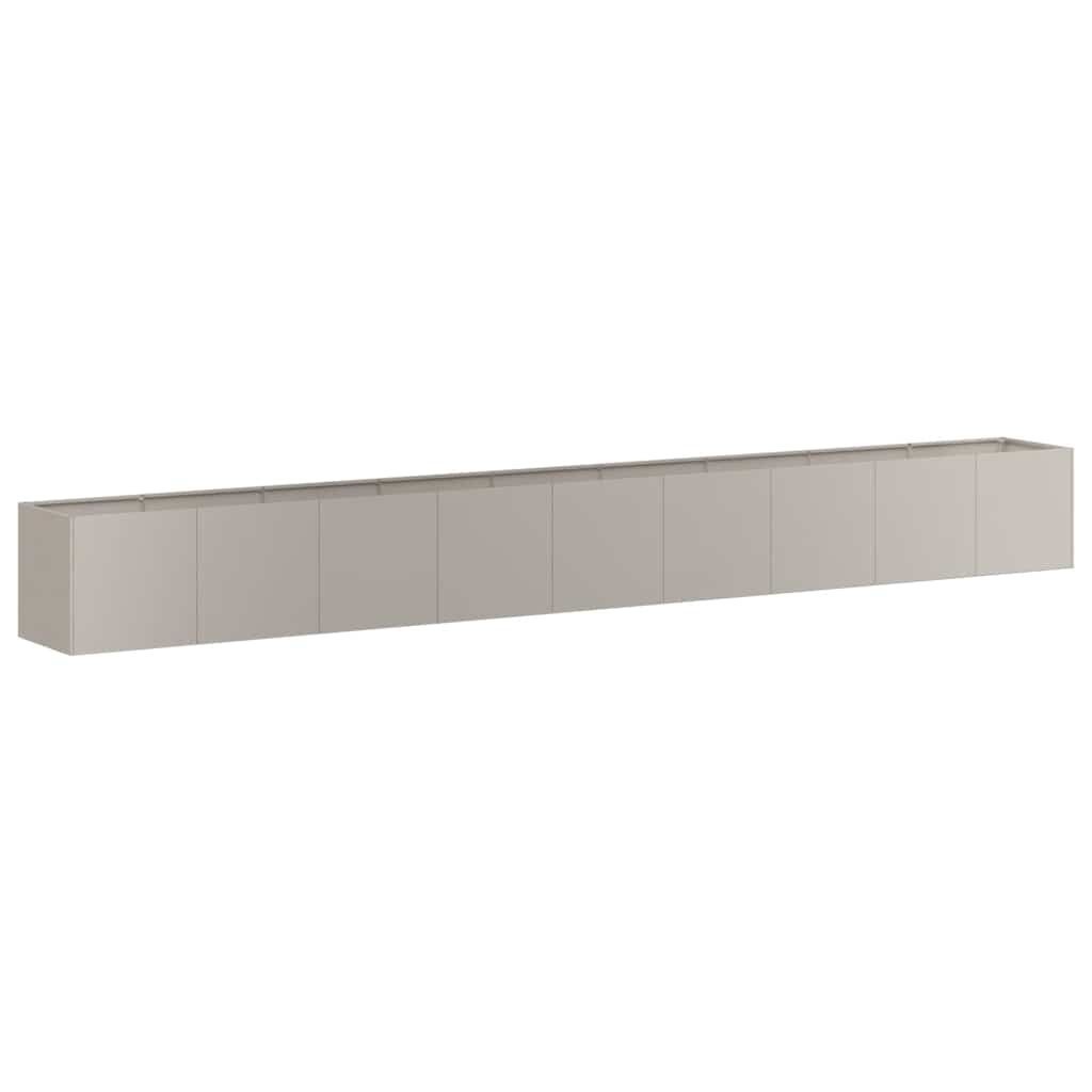 Plantenbak 360x40x40cm Staal - Roestig - 54% Korting!