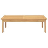 vidaXL Tuintafel Massief Acaciahout 100x60x30 cm - 34% Korting