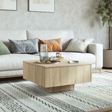 vidaXL Salontafel Sonoma Eiken 60x60x31,5 cm (34% Korting)