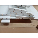 Hoofdbordkast Wit met LED 160cm 54% Korting
