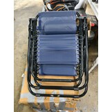 Blauwe Ligstoel Tuin - 175x67x108 cm - 53% Korting