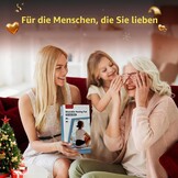 Comfytemp Draadloze Verwarmingsgordel met Vibratiemassage - Blauw - 18 x 147 cm