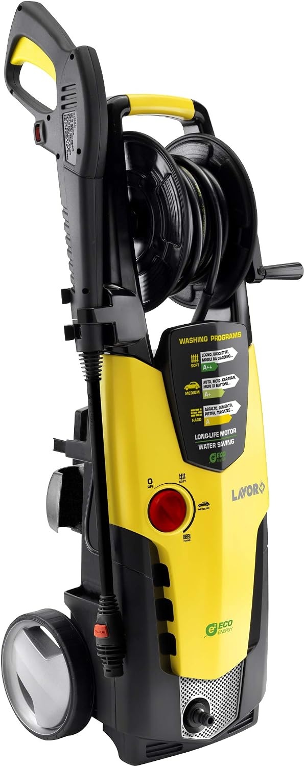 Lavor STM 160 WPS PLUS Hogedrukreiniger - 160 bar - 2500W - met 8 meter slang en uitgebreide accessoireset