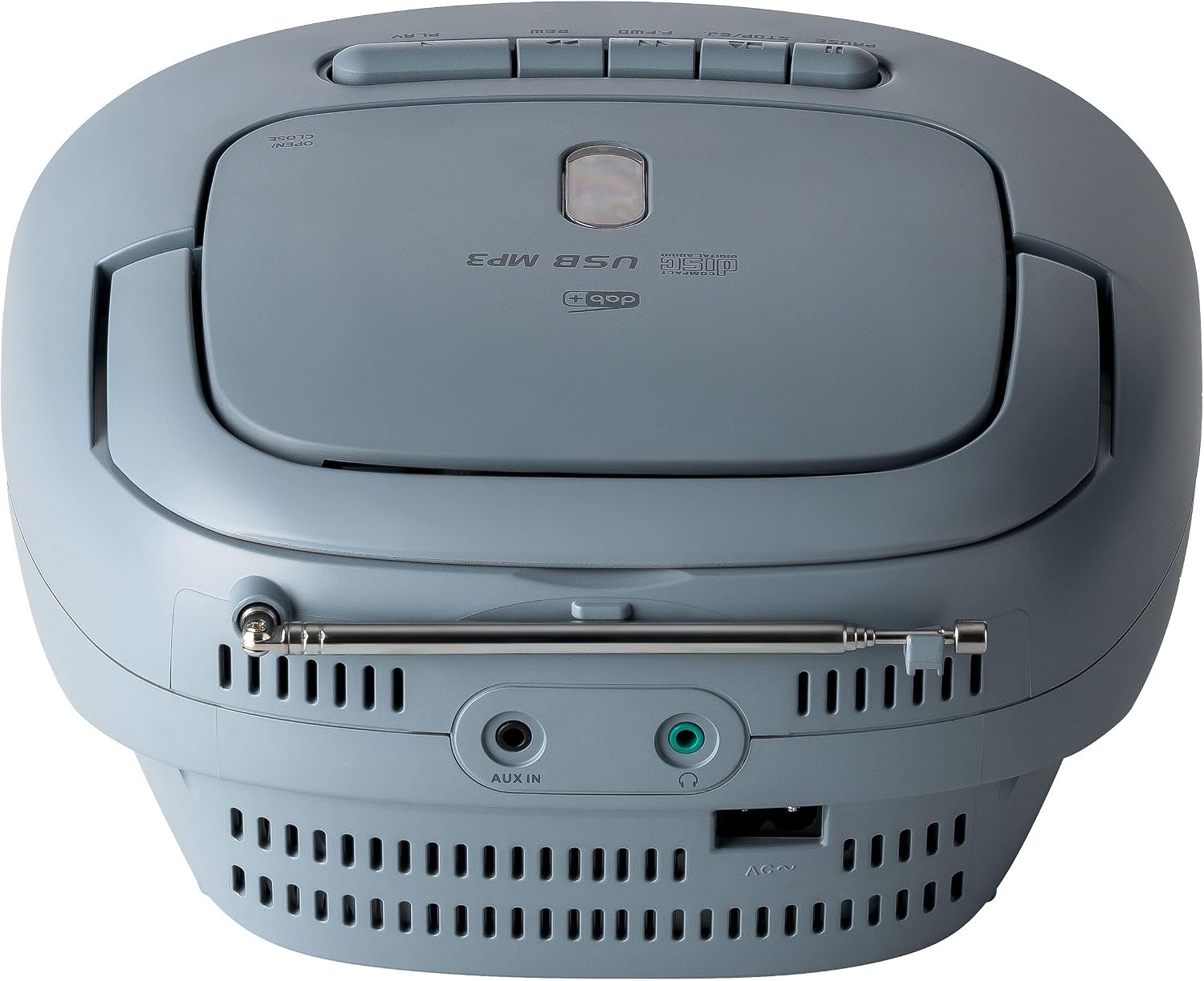 Reflexion RCR2260DAB/BL Draagbare Radio CD-Speler met Cassette en USB - Wit/Blauw