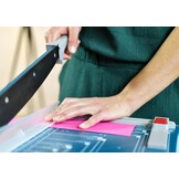 Dahle 533 hefboomsnijmachine blauw met snijlengte 340 mm