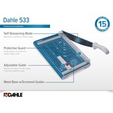 Dahle 533 hefboomsnijmachine blauw met snijlengte 340 mm