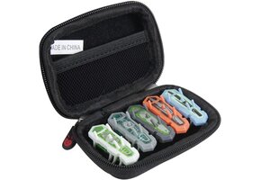Harde Opbergcase voor HEXBUG nano Nitro 5-pack - Zwart met Rits - 54% Korting