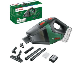Bosch UniversalVac 18 Accustofzuiger - Klassiek groen - 18V - Zonder accu