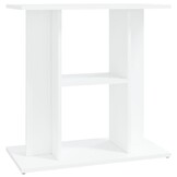 vidaXL Aquariumstandaard 60x30x60 cm bewerkt hout wit