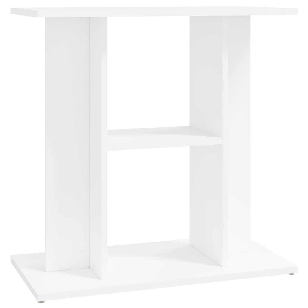 vidaXL Aquariumstandaard 60x30x60 cm bewerkt hout wit
