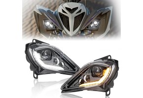 LED Koplampen Yamaha Raptor YFZ ATV Zwart 64W - 59% Korting
