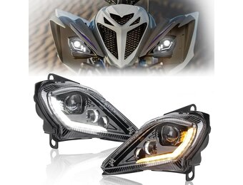 DREAMIZER 64W LED Koplampen voor Yamaha Raptor en YFZ - Set van 2 - Zwart