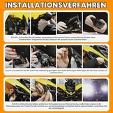 DREAMIZER 64W LED Koplampen voor Yamaha Raptor en YFZ - Set van 2 - Zwart