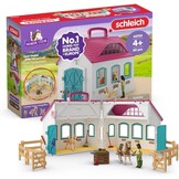schleich HORSE CLUB | Mobiele paardenstal “Hoefijzer” 42703 | 60 stuks