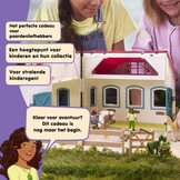 schleich HORSE CLUB | Mobiele paardenstal “Hoefijzer” 42703 | 60 stuks