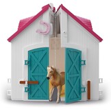 schleich HORSE CLUB | Mobiele paardenstal “Hoefijzer” 42703 | 60 stuks