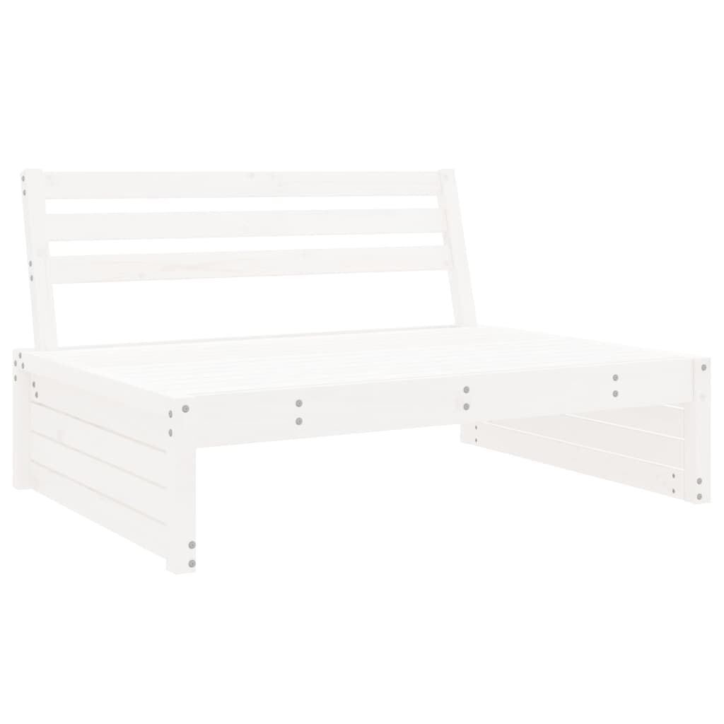 Tuinmiddenbank Grenenhout Wit 120x80 cm - 61% Korting!