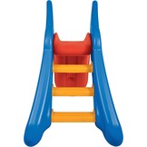 BIG Fun Slide Glijbaan Blauw/Rood/Geel - 164 x 73 x 116 cm