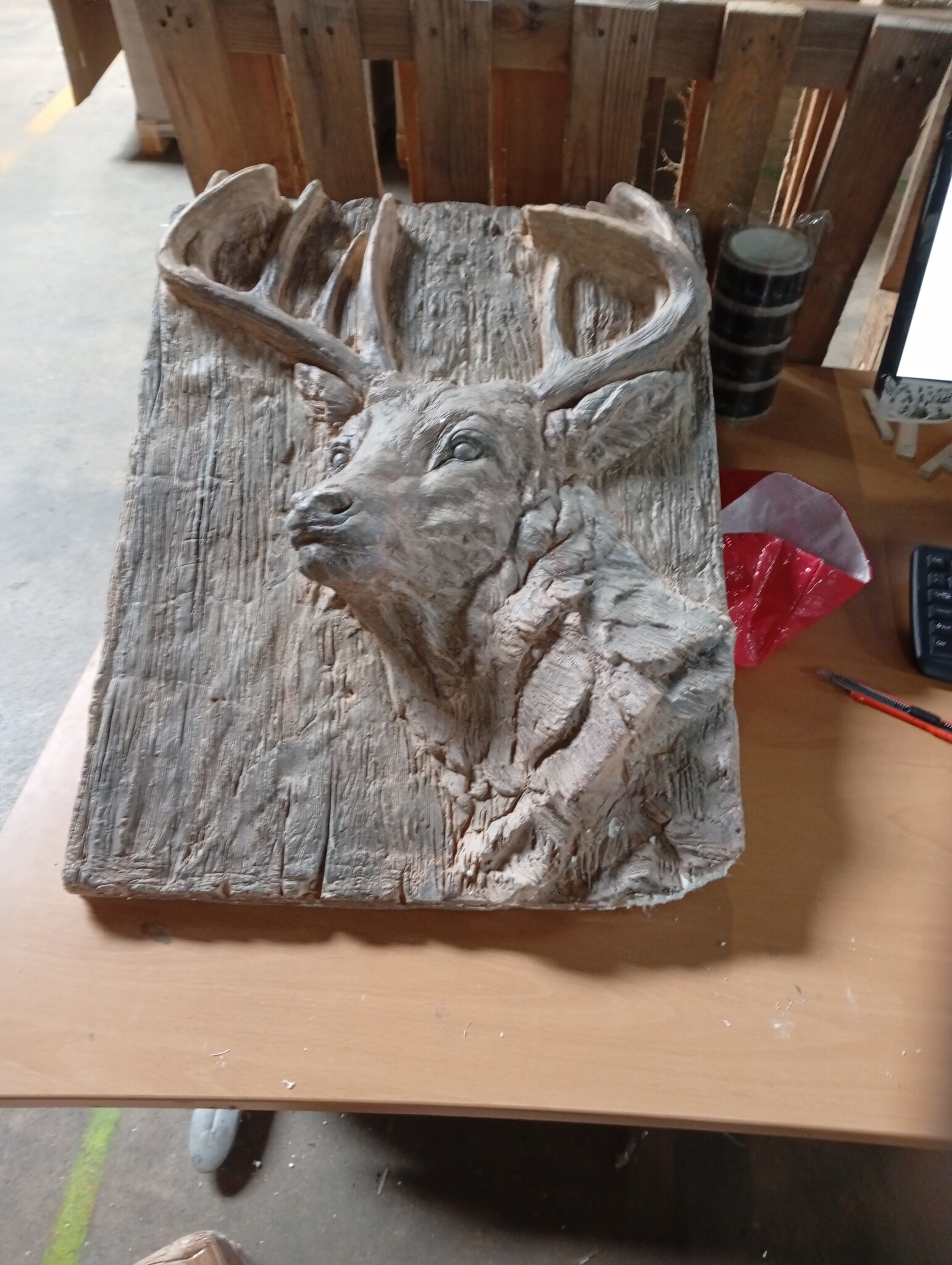 AlexandreHouse Wanddecoratie met Relief Meerkleurig