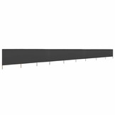 VidaXL Windscherm 9-Panelen - 1200x120cm Antraciet - 59% Korting!