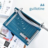 Dahle 561 Snijmachine (DIN A4, 35 Vellen Capaciteit, 265 x 440 mm), Blauw - Maat 265 x 440 mm