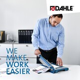 Dahle 561 Snijmachine (DIN A4, 35 Vellen Capaciteit, 265 x 440 mm), Blauw - Maat 265 x 440 mm