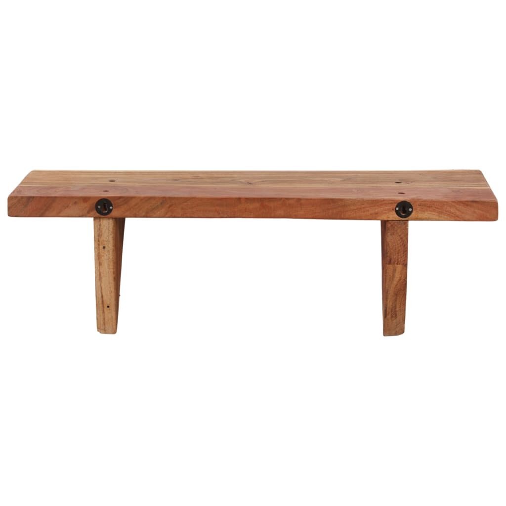 vidaXL Wandschappen 2 st 60x20x18 cm massief acaciahout