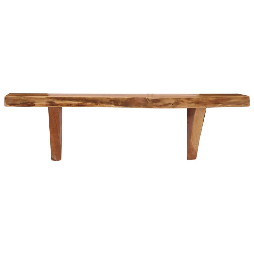 vidaXL Wandschappen 2 st 60x20x18 cm massief acaciahout