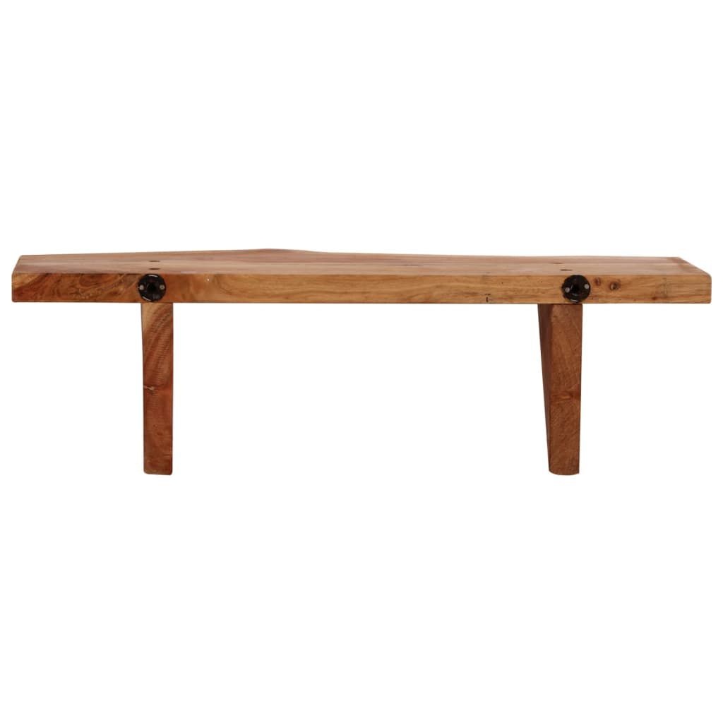 vidaXL Wandschappen 2 st 60x20x18 cm massief acaciahout
