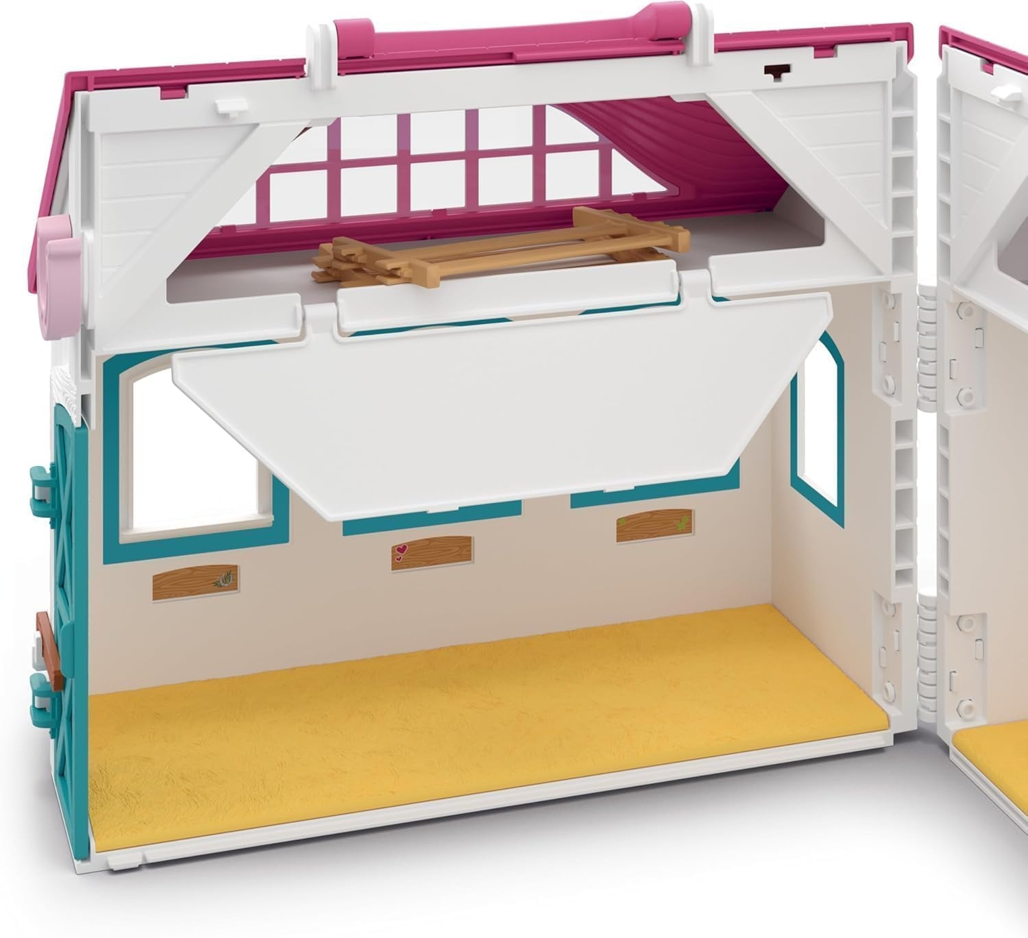Mobiele Paardenstal Speelset 60-delig | 29% Korting
