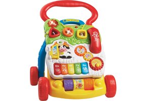 VTech Loopwagen met afneembaar speelbord - Muziek & Licht - 42% Korting