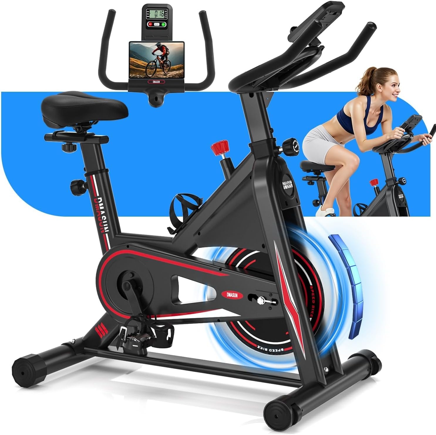 Spinningfiets Hometrainer Ergometer - 35% Korting!