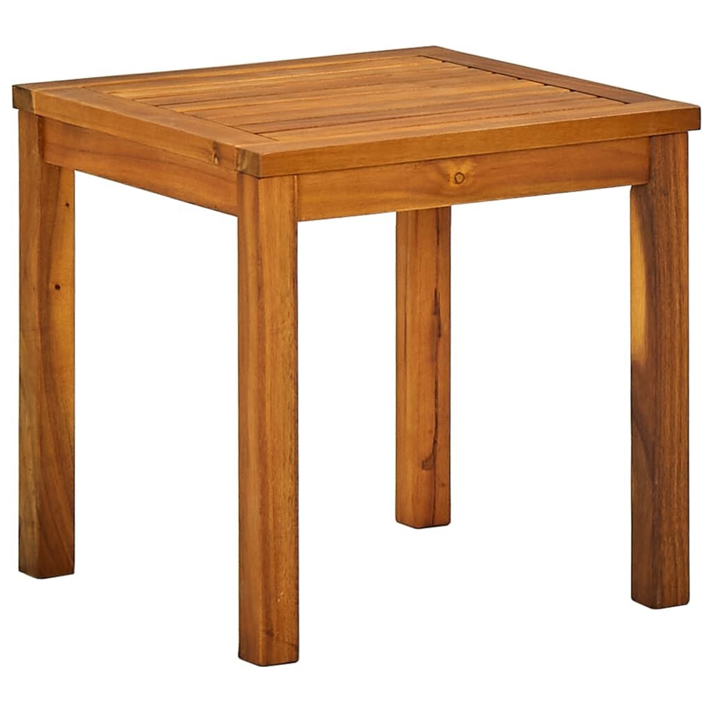 Ligbed met Tafel Massief Acaciahout - 35% Korting